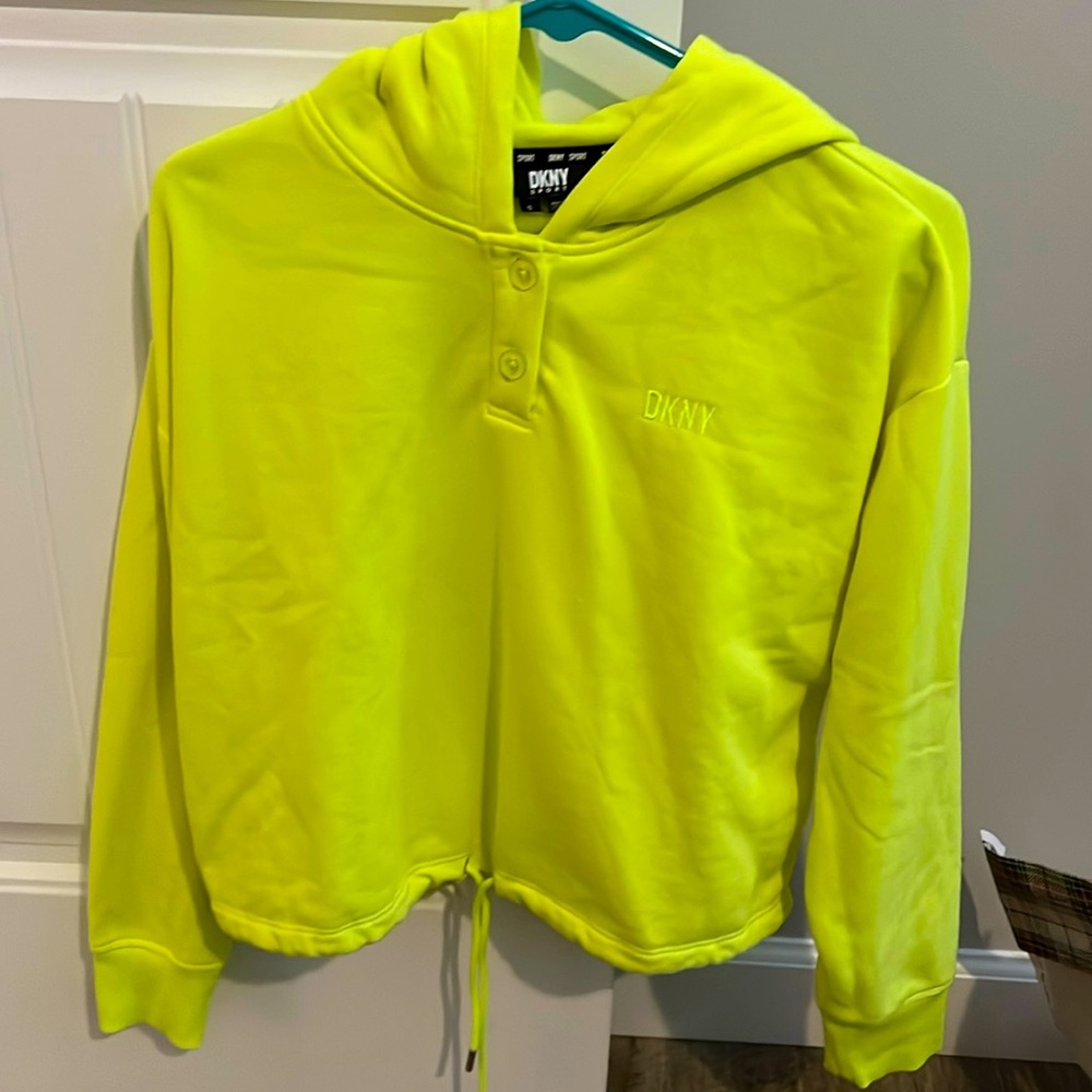 DKNY Sport cropped hoodie